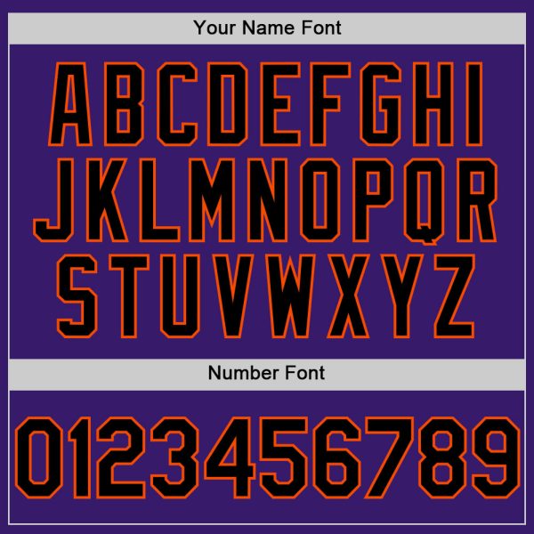 Custom Purple Black Cream-Orange Bomber Full-Snap Varsity Letterman Two Tone Hoodie Jacket - Image 5